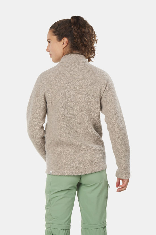 Buitenmens Buitenmens Teddy Wool Jas Dames