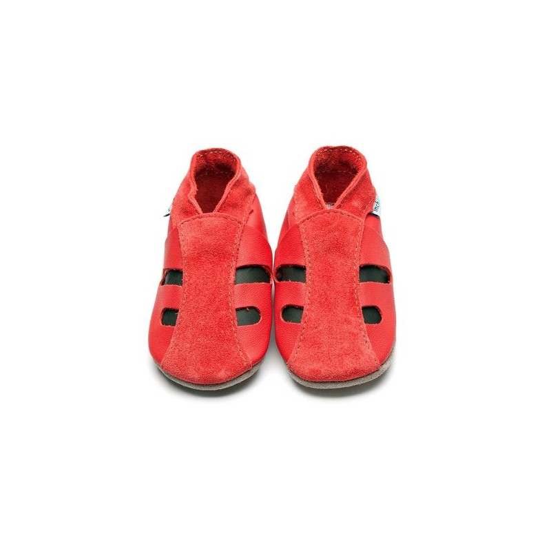 Inch Blue Inchblue Gripz sandales rouges