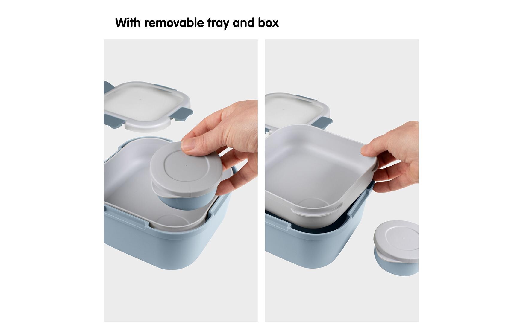 Lunchbox GrauLunchbox-Set