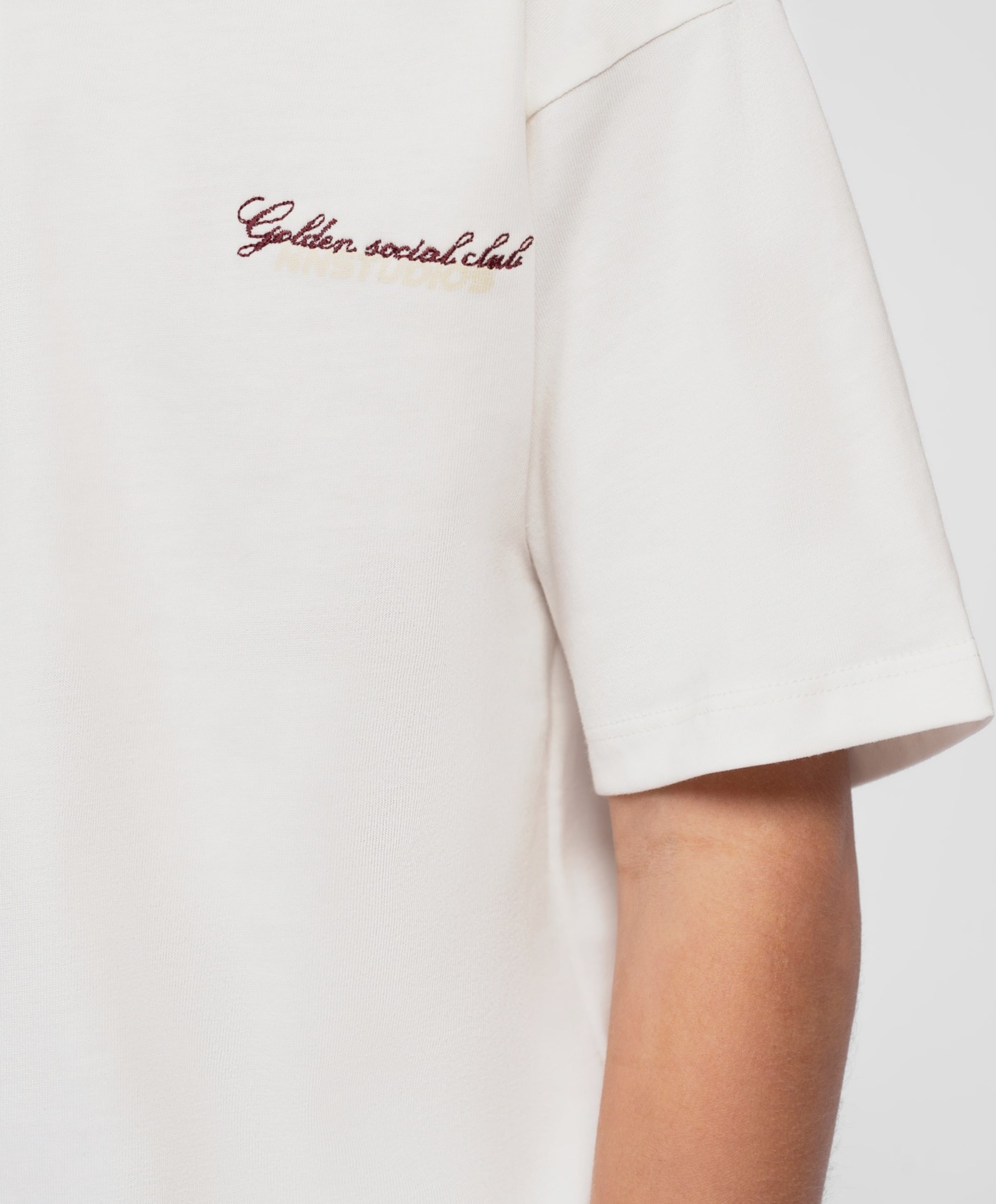NIK & NIK Jongens T-shirt ecru