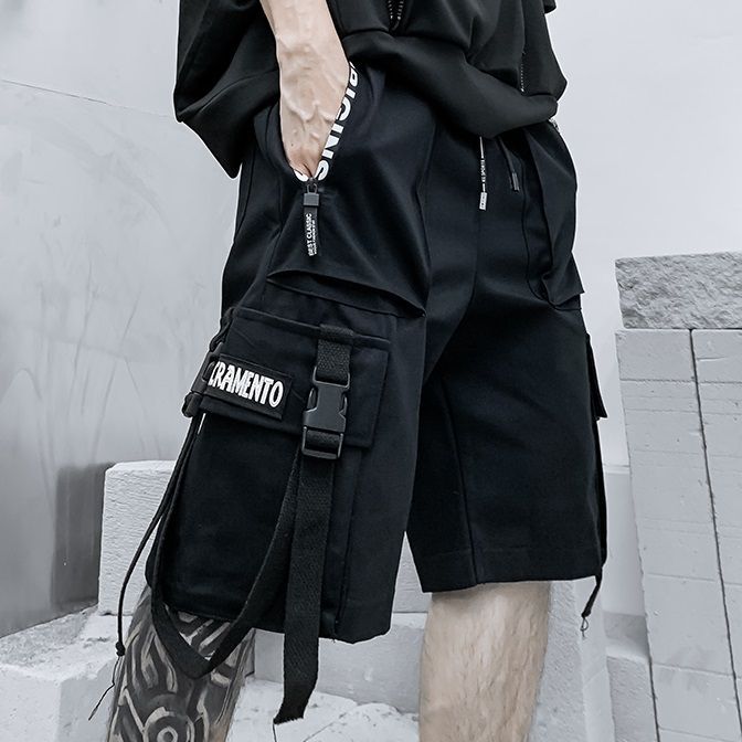 GRAYCIOUS - Cargo Shorts met letters