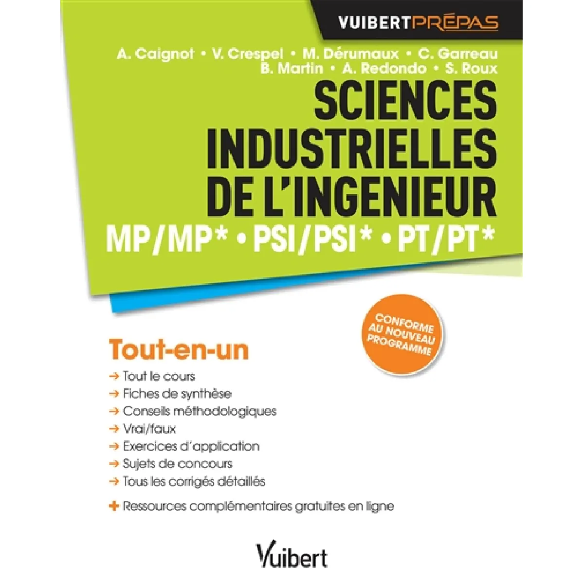 Sciences industrielles de l'ingénieur : MP, MP*, PSI, PSI*, PT, PT* : tout-en-un · Occasion