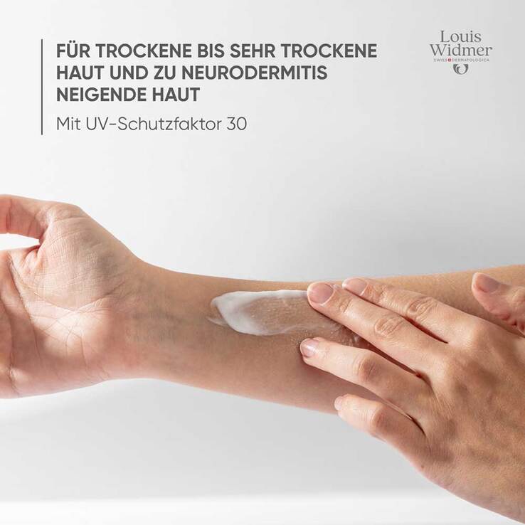 Widmer remederm dry Skin Tagescreme UV 30 unparf., 50 ml
