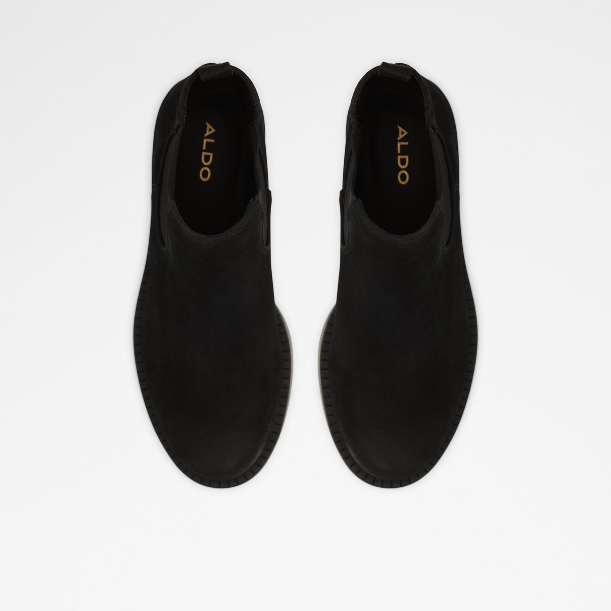 May Black Leather Nubuck Women Winter boots