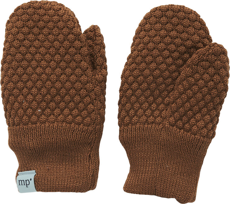mpKids Oslo mittens Brown