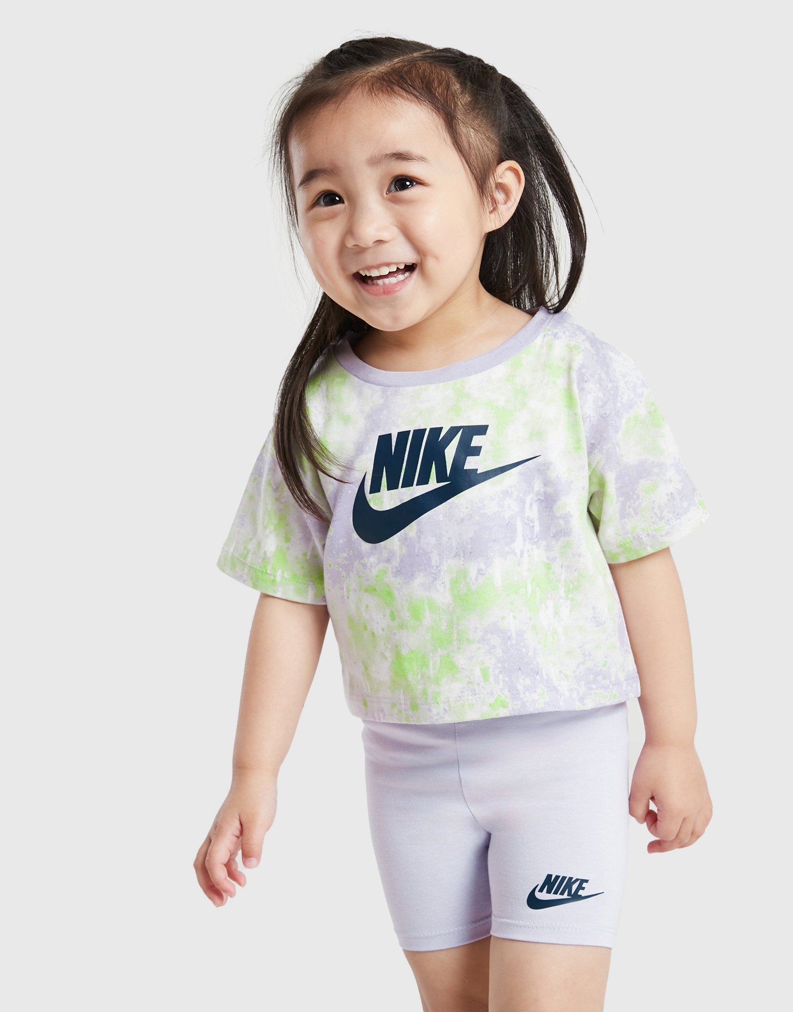 Nike Ensemble Haut Zippé/Short Bébé