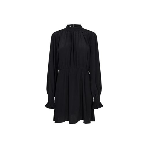 Designers Remix Viona Pleat Kjole, Black, 34