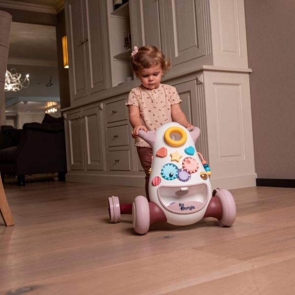 Bo Jungle Jumpy Loopwagen Pink