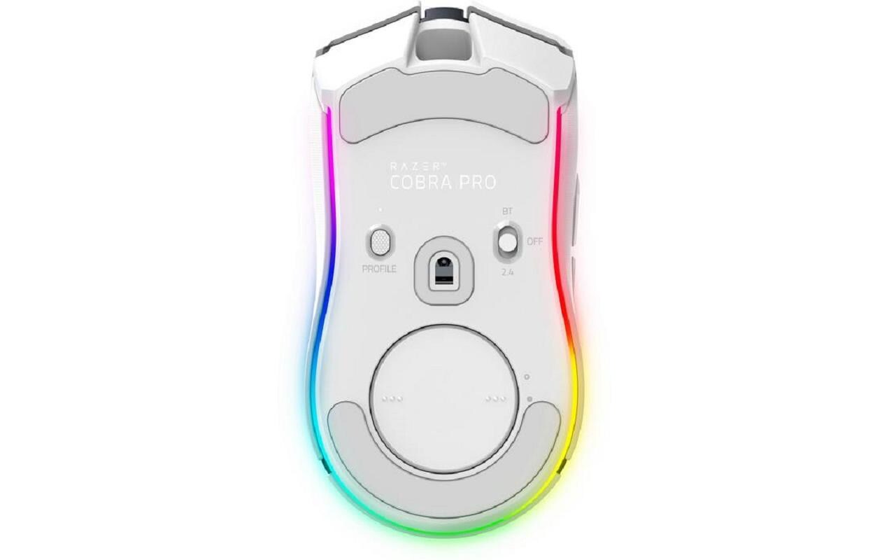 Gaming-Maus Cobra Pro Weiss<br>Kabellose Gaming-Maus mit RGB-Beleuchtung