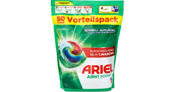 Ariel Waschmittel All in 1 Pods Universal+