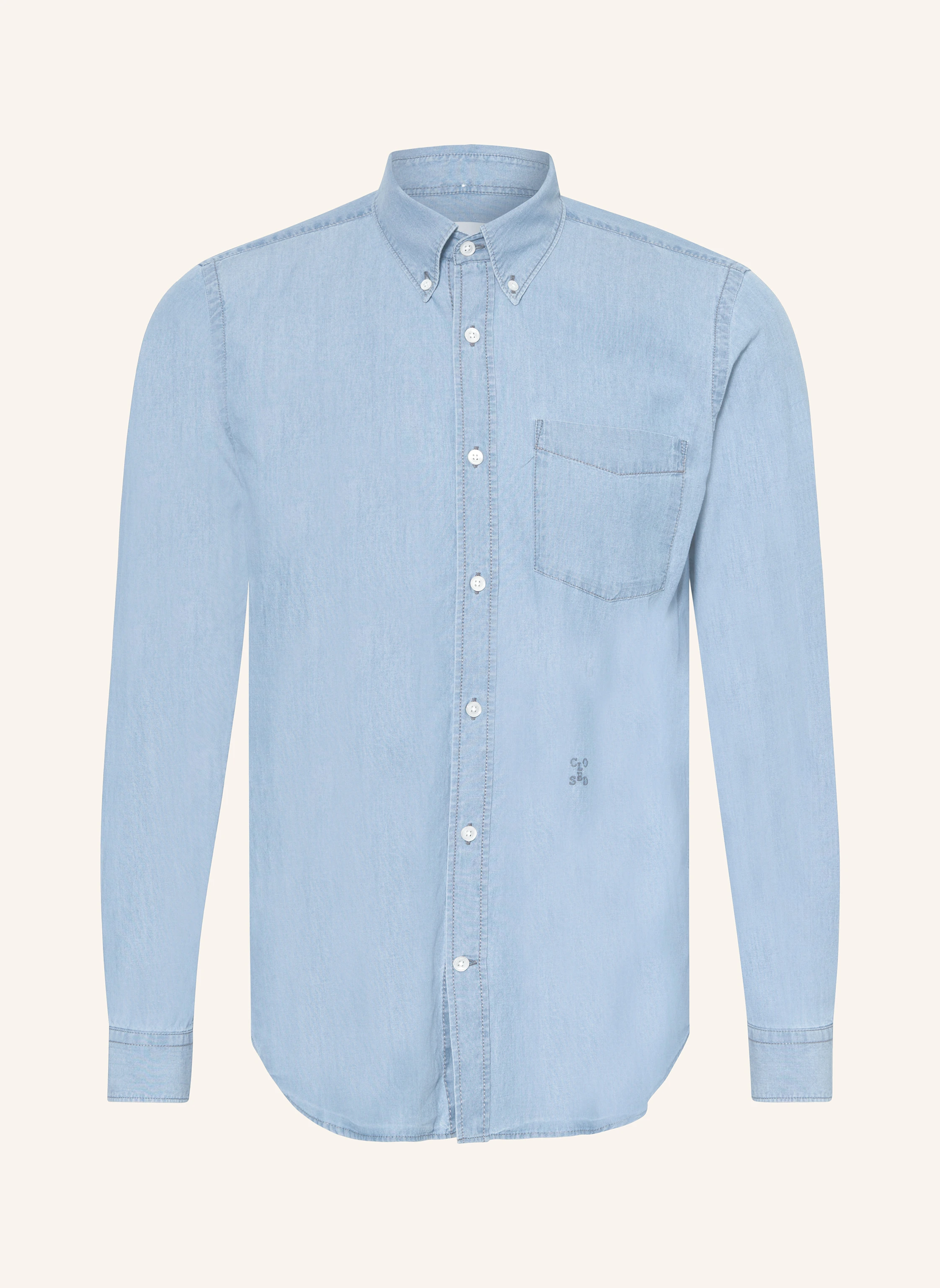 CLOSED Hemd Comfort Fit in Jeansoptik