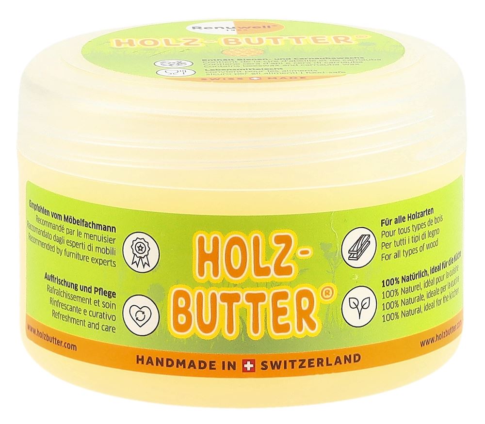 Renuwell Holz Butter 100% natürlich Ds 250 ml