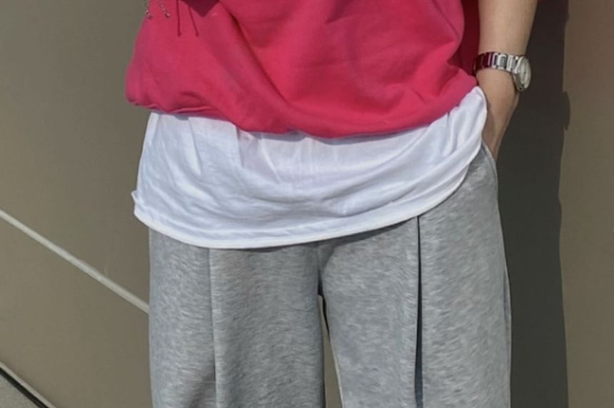 SeoulPop - Sweatshirt met letterprint