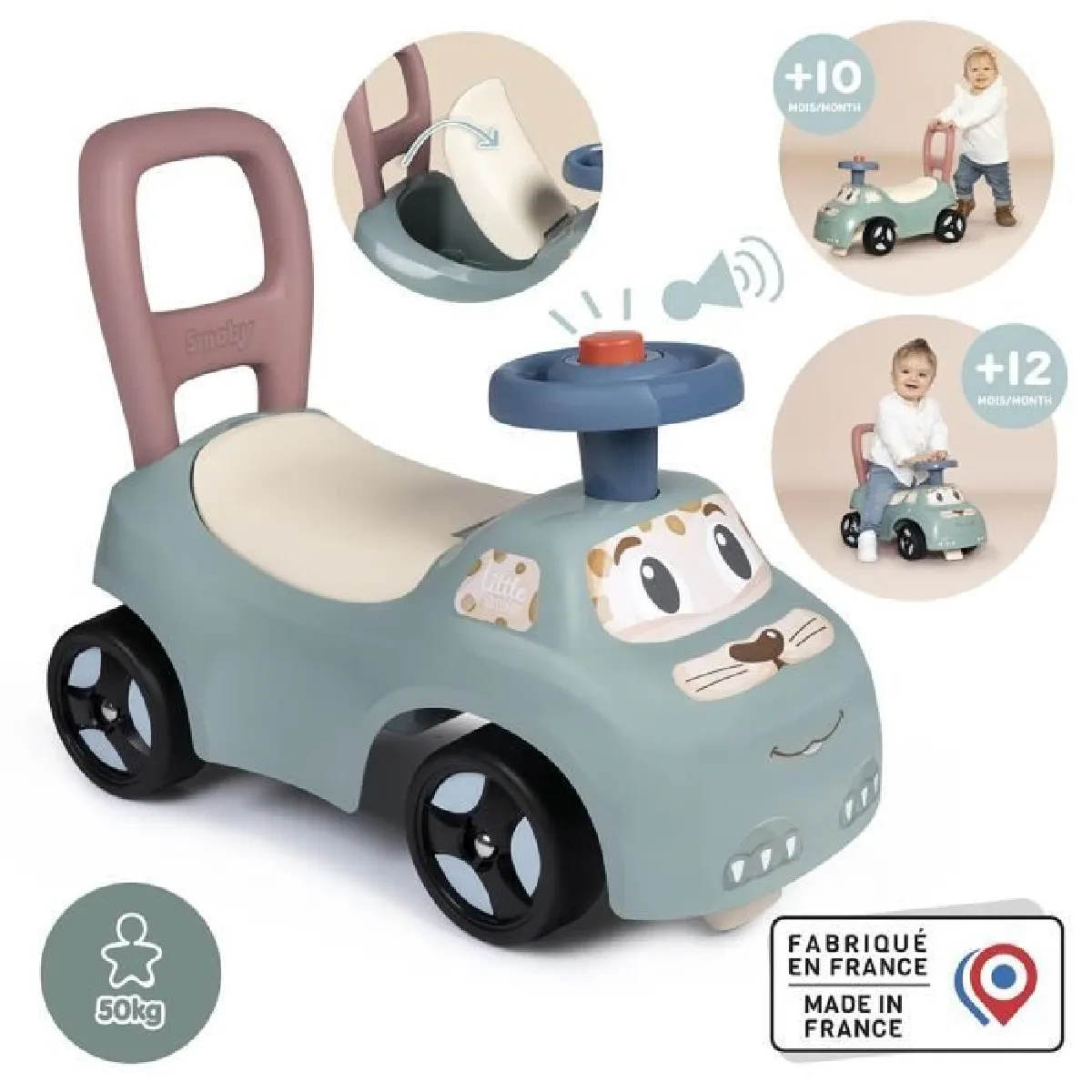 Porteur Auto Little Smoby