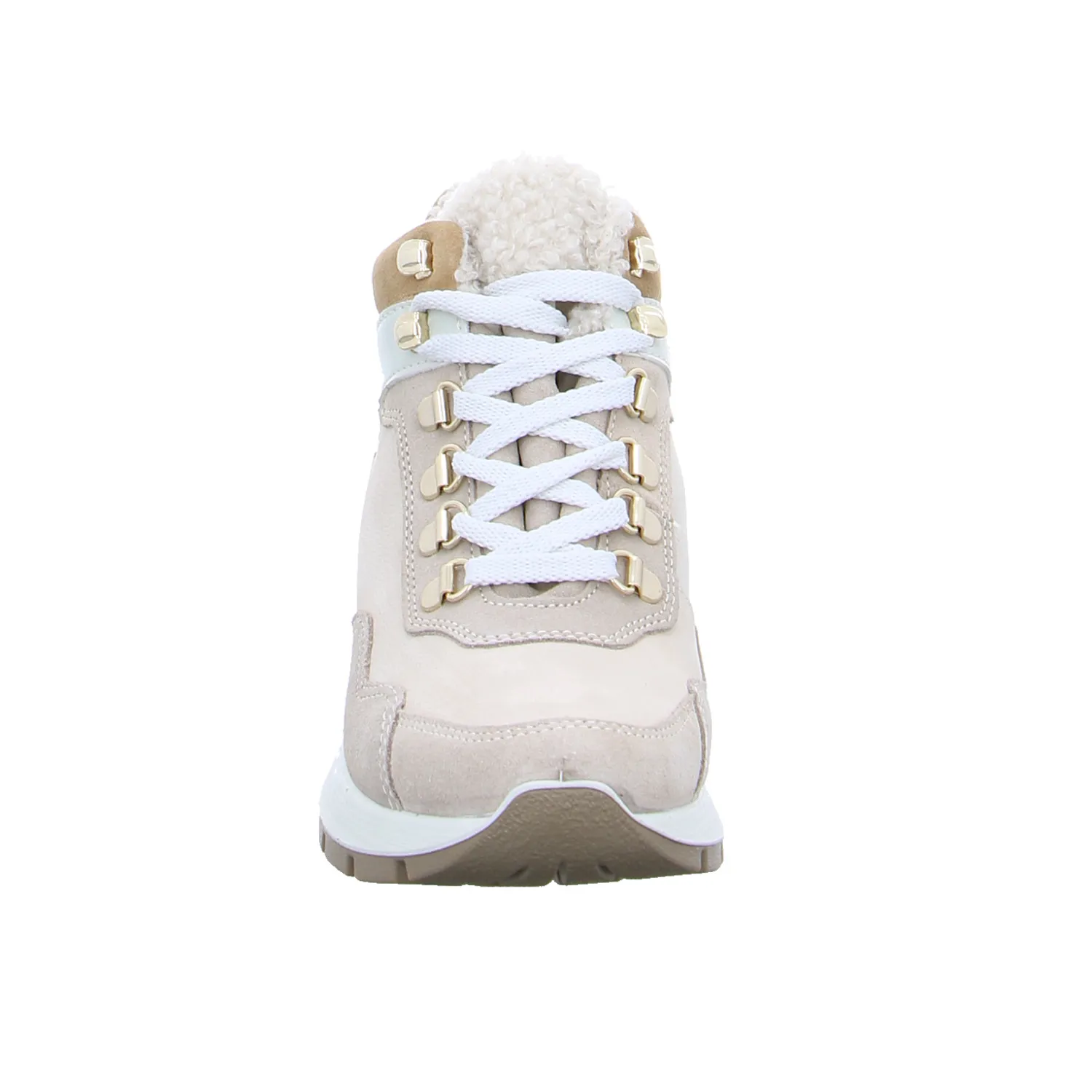IGI & CO Mid Cut Sneaker Beige Leder  mit Gore-Tex