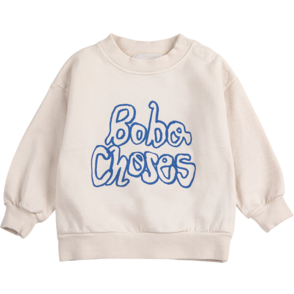 Køb Bobo Choses Offwhite Bobo Choses By Hand Sweatshirt