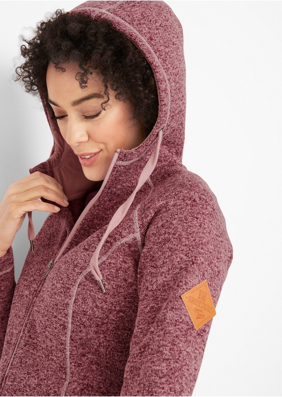Veste longue polaire