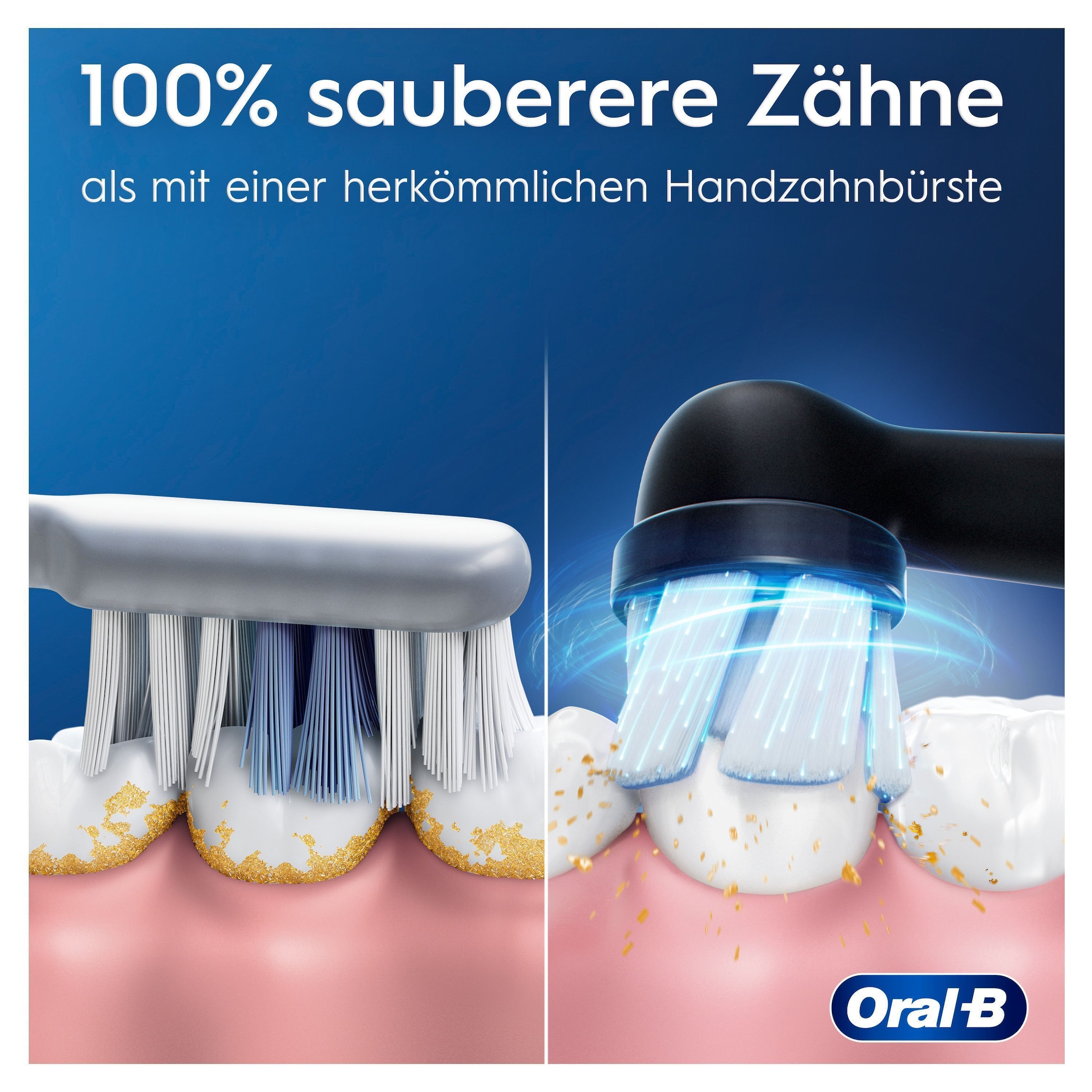 Oral-B Elektrische Zahnbürste »iO Series 2« 1 Stk. Aufsteckbürsten für die ultimative Reinigung , Reise-Etui