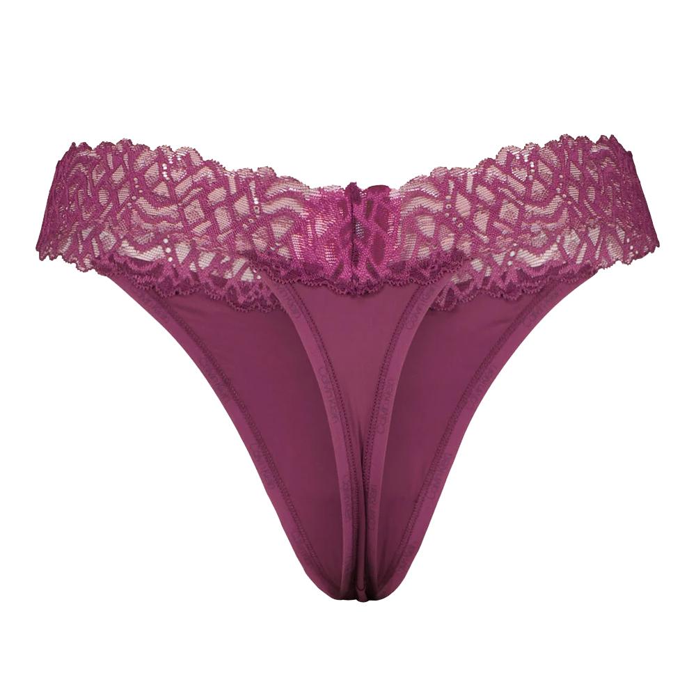 Calvin Klein Jeans String Violet Femme Calvin Klein Jeans Thong
