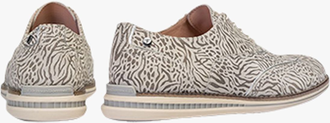 FLORIS VAN BOMMEL witte floris van bommel veterschoenen sfw-30034