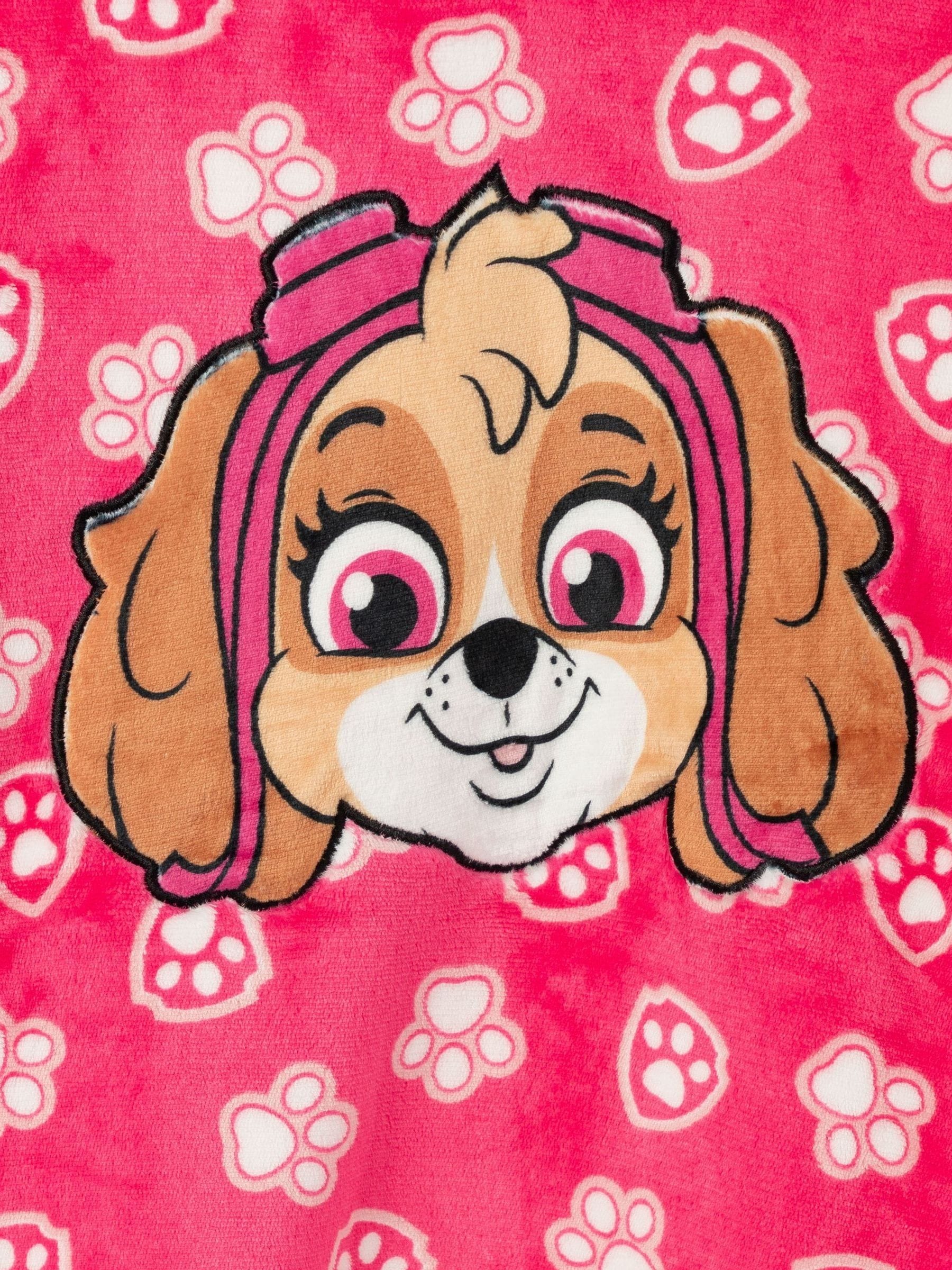 Roze Paw Patrol - Vanilla Underground dekenhoodie met print voor kinderen