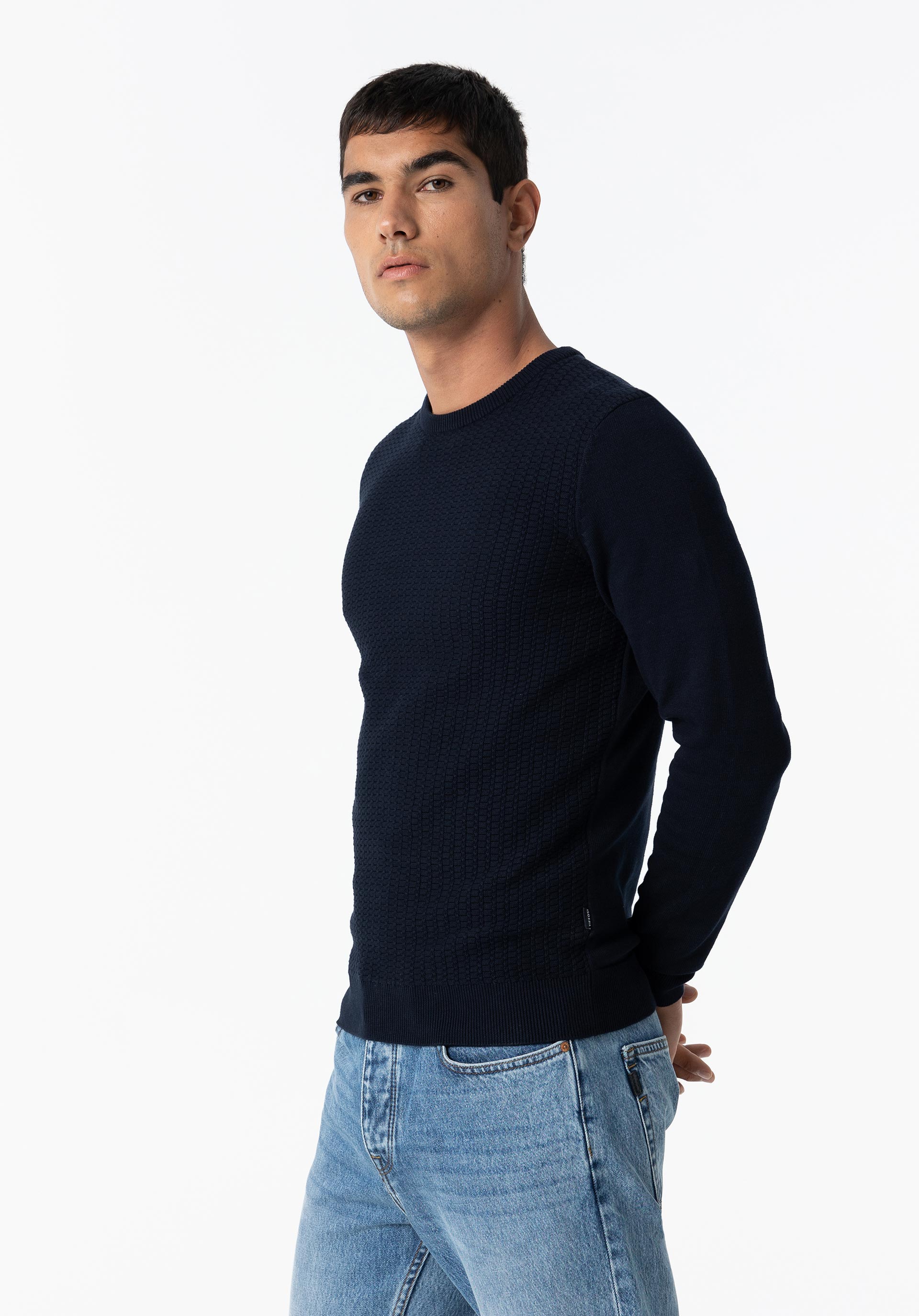 Camisola de Malha com Jacquard