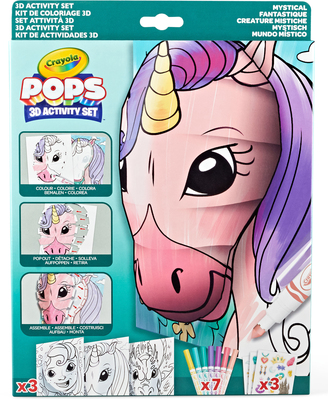 Crayola Pops 3D Skissebok - Mystical