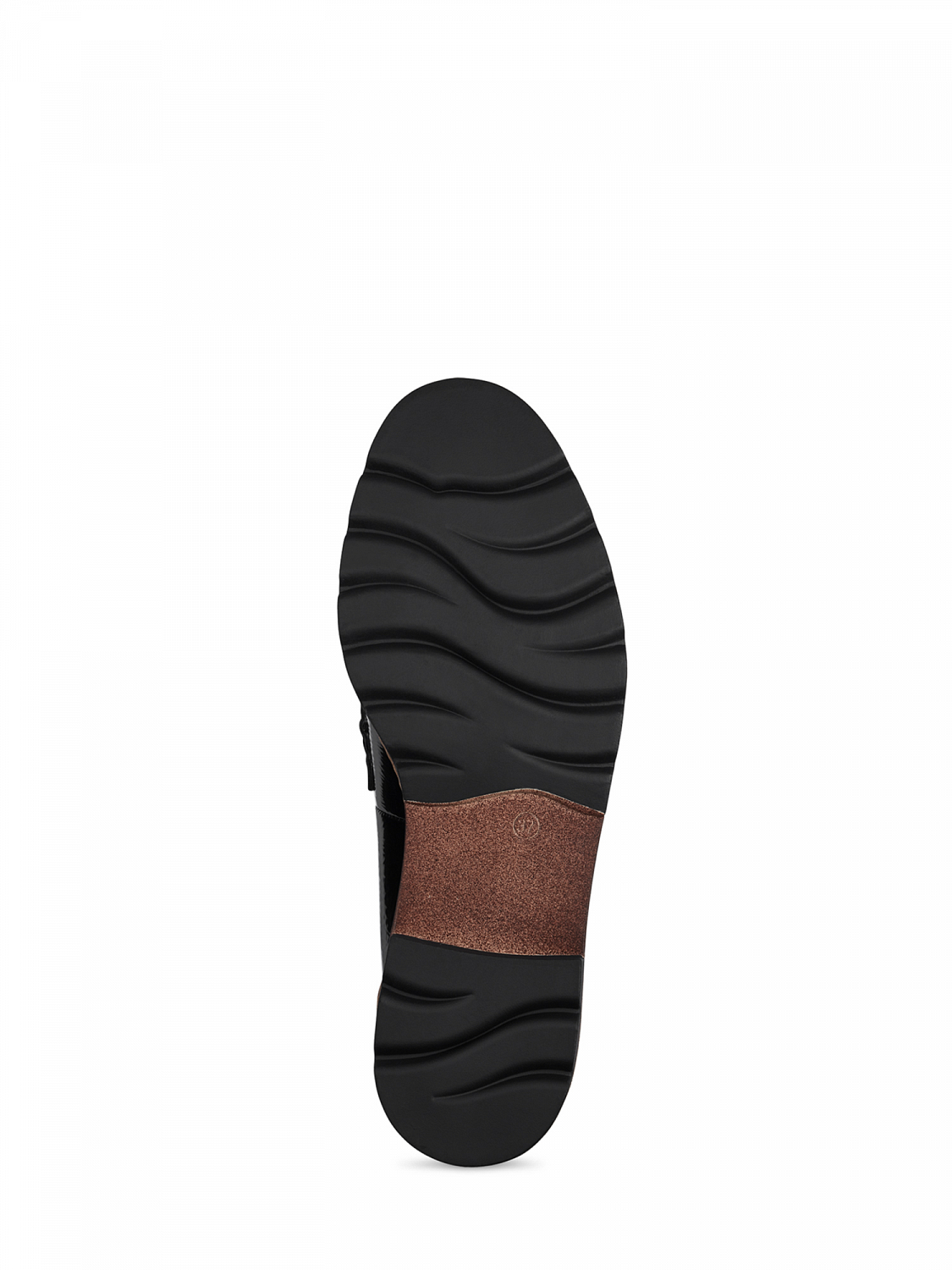 Marco Tozzi Black Patent Loafer