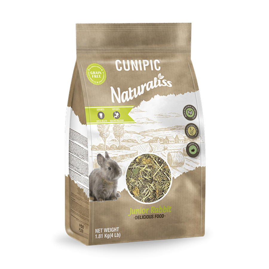 Ração para coelhos Cunipic Baby Naturaliss