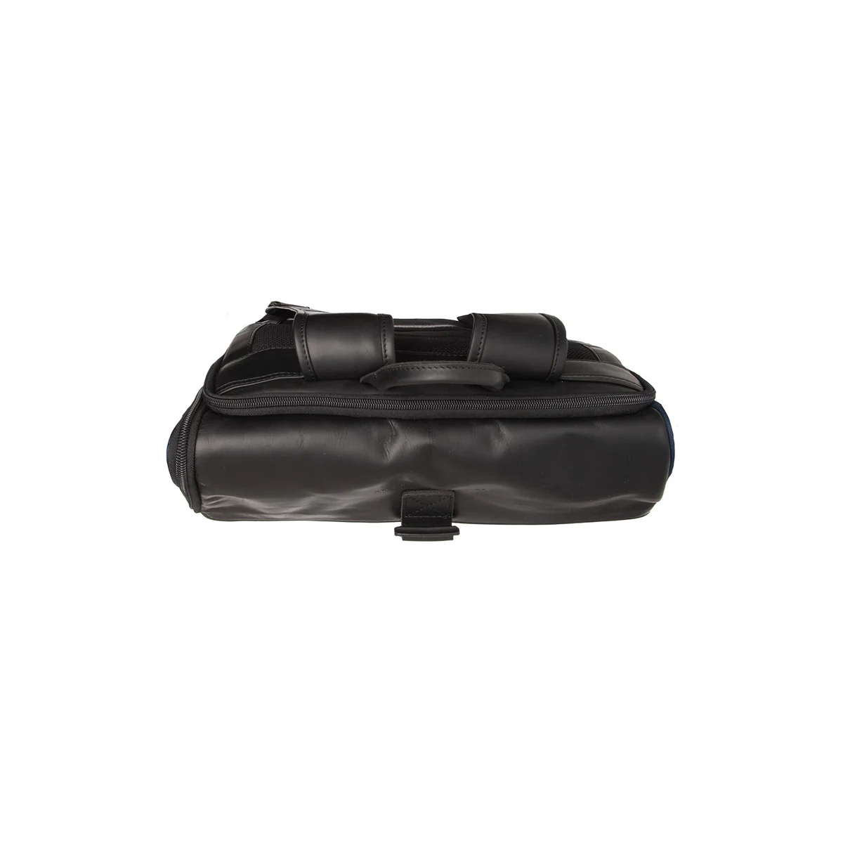 The Chesterfield Brand Nylon Wax Pull Up Rugzak Trondheim 15,6 Inch Navy