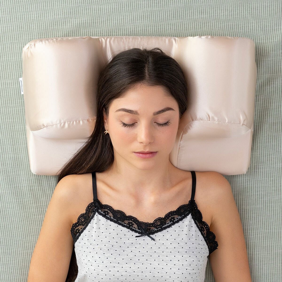 Oreiller cervical anti-rides - Beige