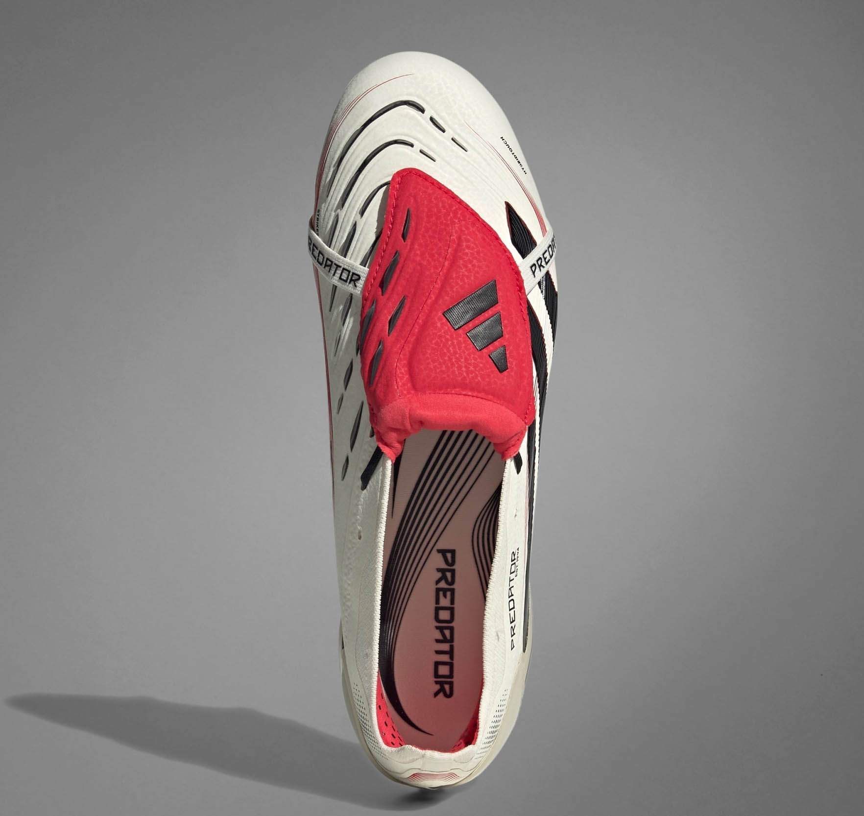 Predator Elite FT FG Herre Off White/Core Black/Pure Ruby