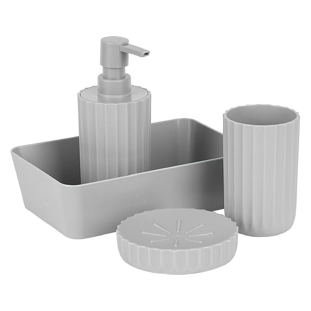 Set de rangement salle de bain 4 pièces