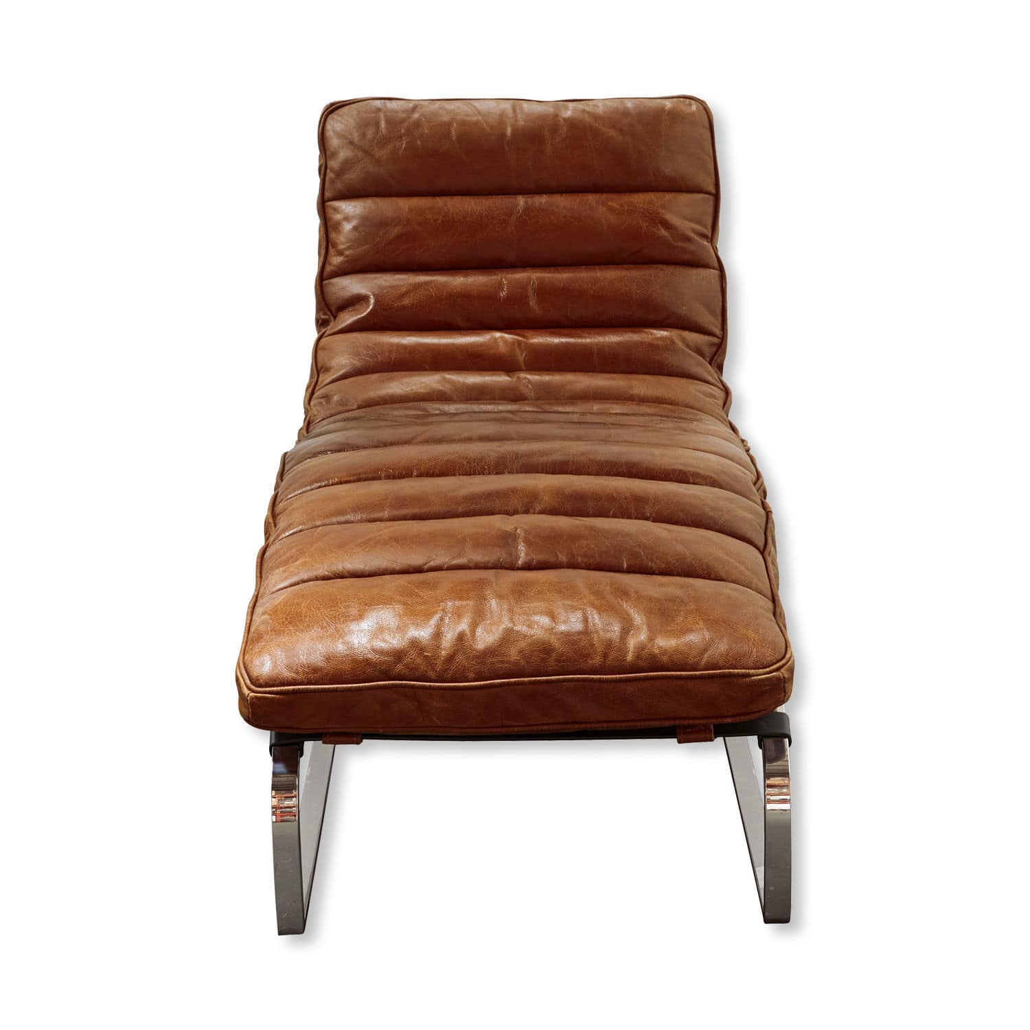 Lounger Van Buren braun/silber