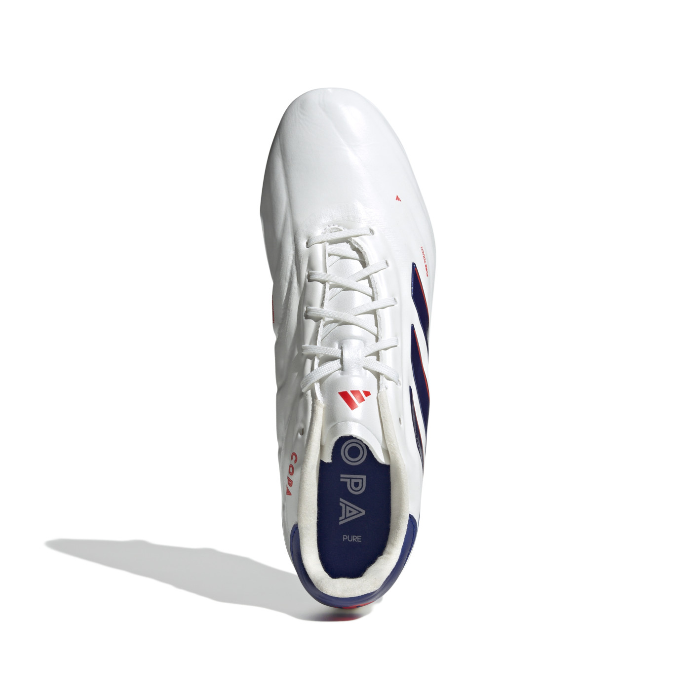 Adidas Copa Pure 2 Elite Gras Voetbalschoenen (FG) Wit Blauw Rood