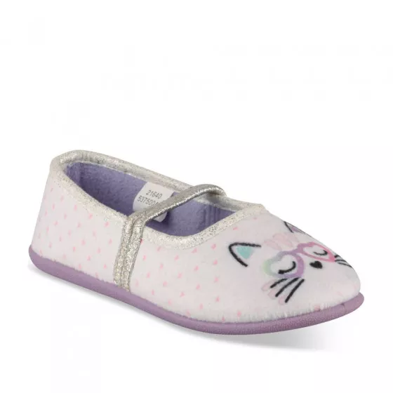 Chaussons BLANC LOVELY SKULL