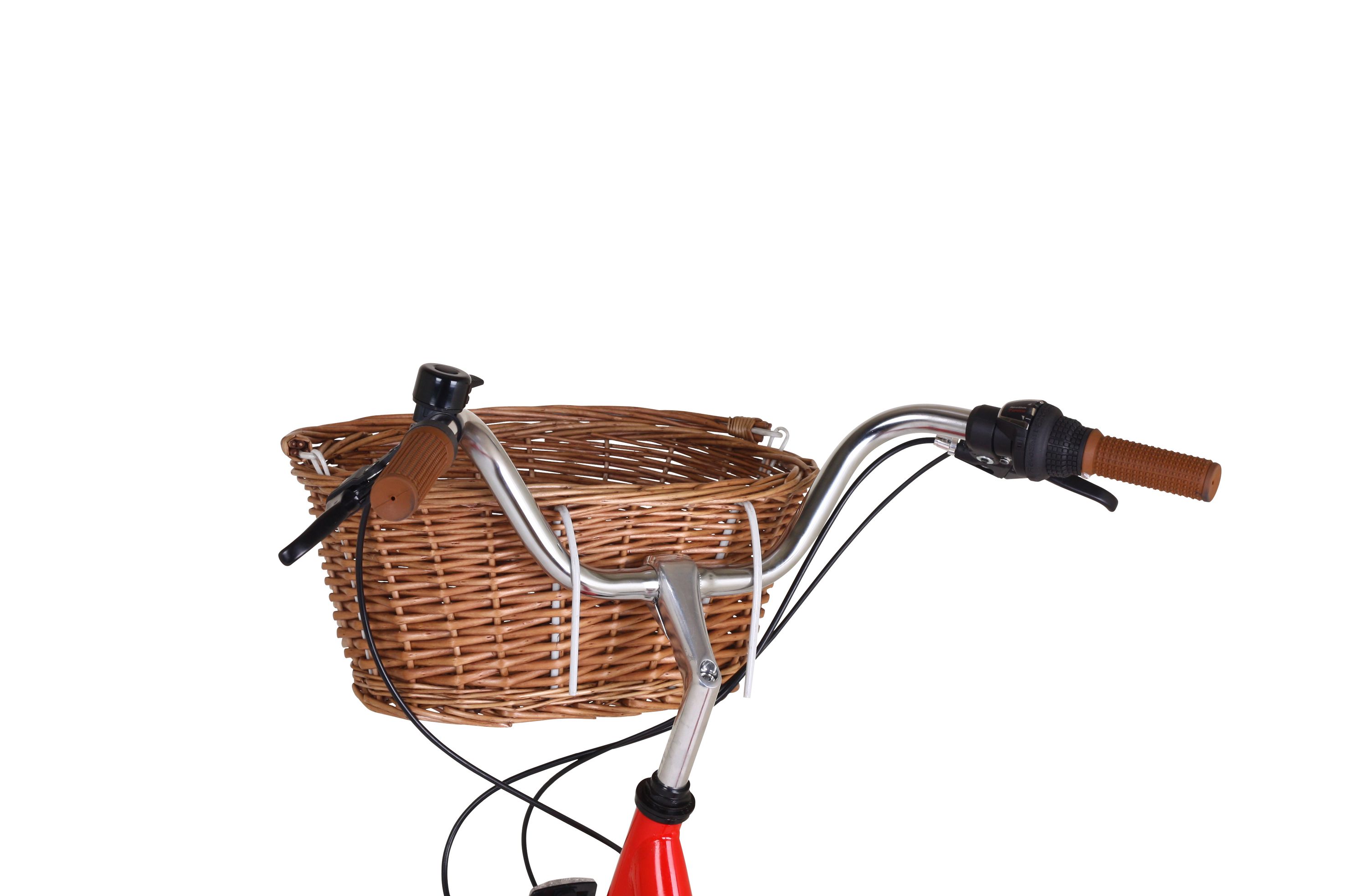 Velokorb vorne braun