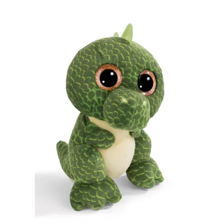 NICI GLUBSCHIS Kuscheltier Dino Tyrannosaurus Rex Xert NICI GREEN, 15 cm
