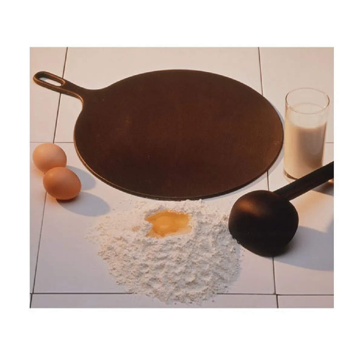 Invicta 32800 - Crêpière Fonte 32cm Noir