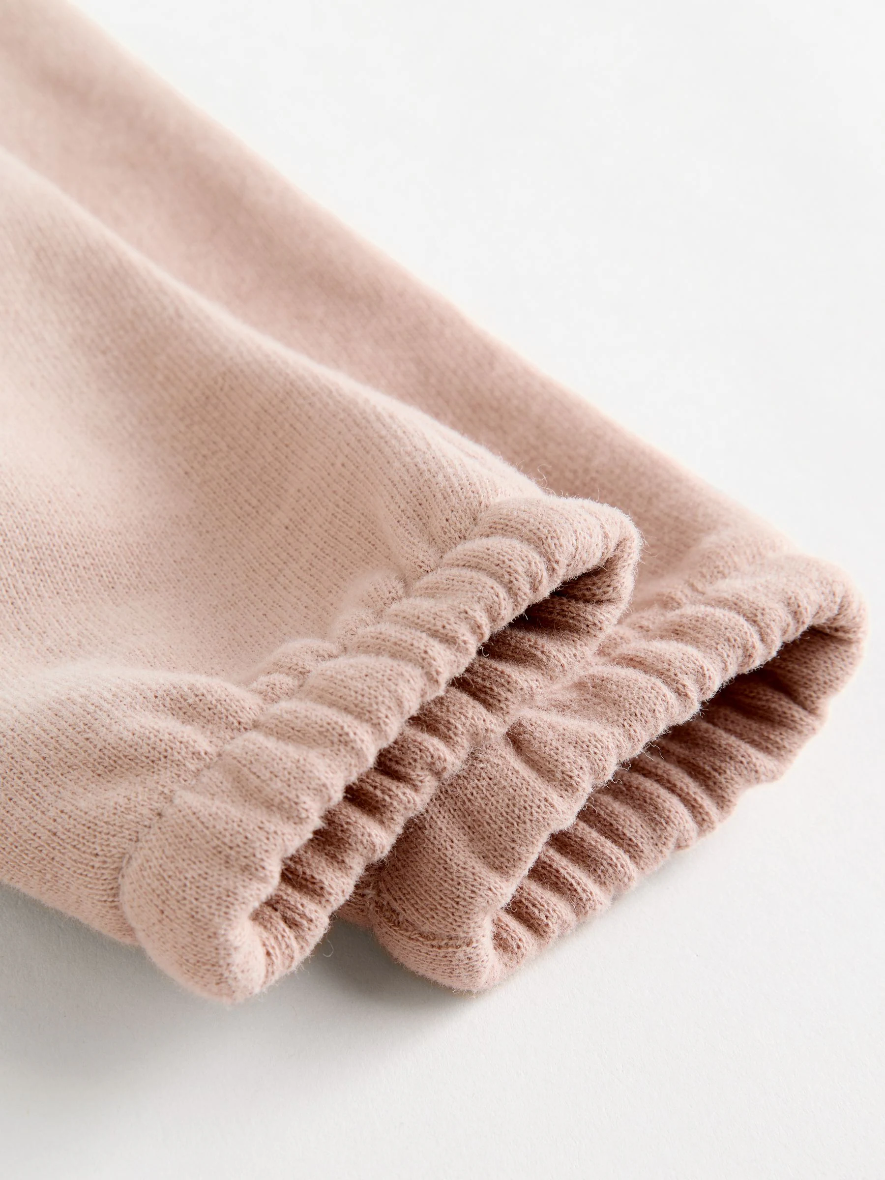 Neutraal met dambordmotief - Set van fleece top en joggingbroek voor baby's (0mnd -2jr)