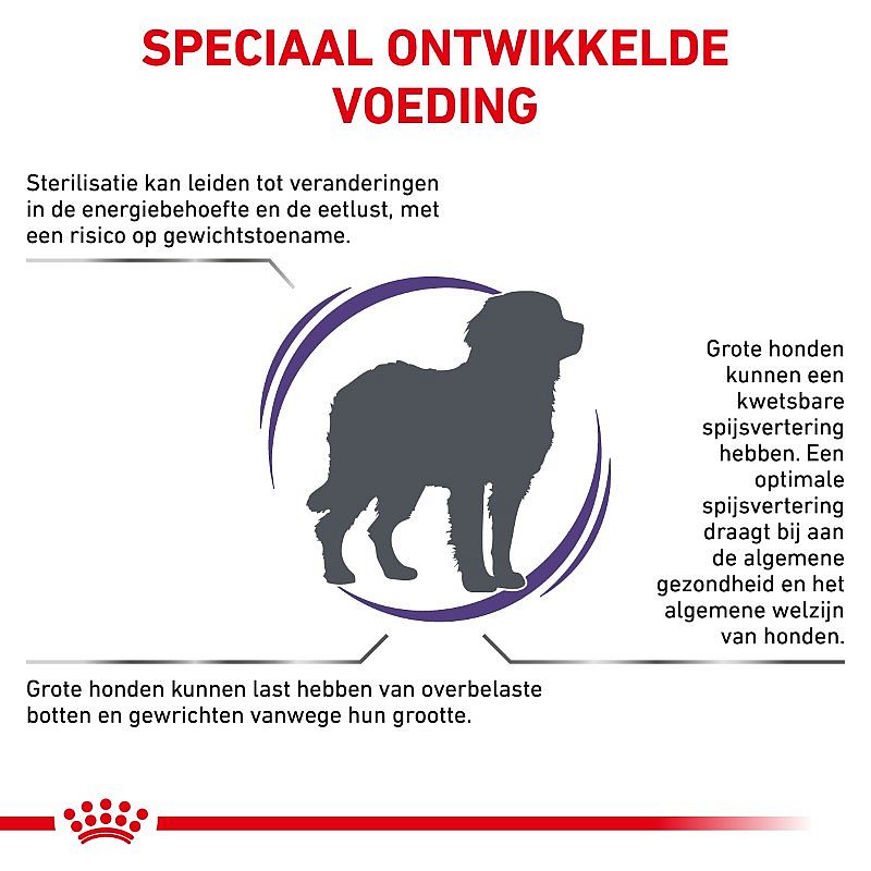 Royal Canin Large Dog 25-45kg Neutered Adult | Dierapotheker.nl