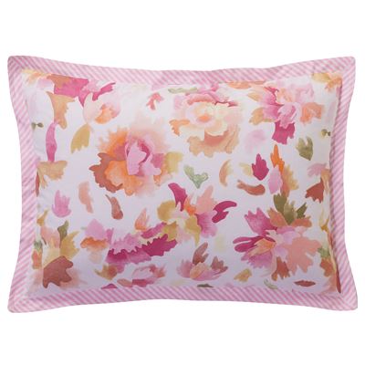 Linge de lit motif pivoines