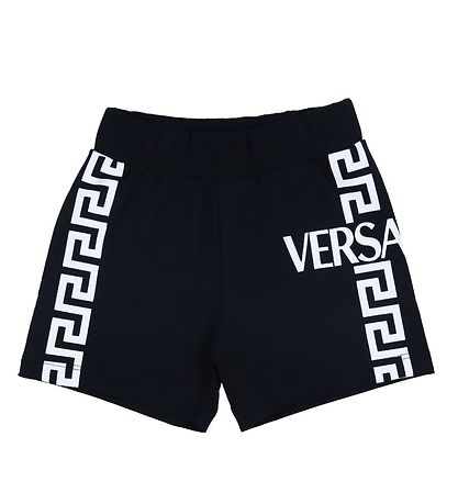 Versace Sweatshorts - Schwarz m. Weiß