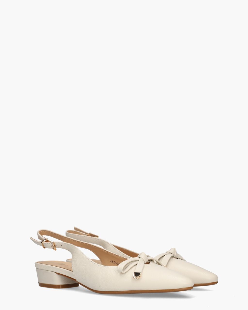 Di Lauro Daphne Off-White Dames Slingbackpumps