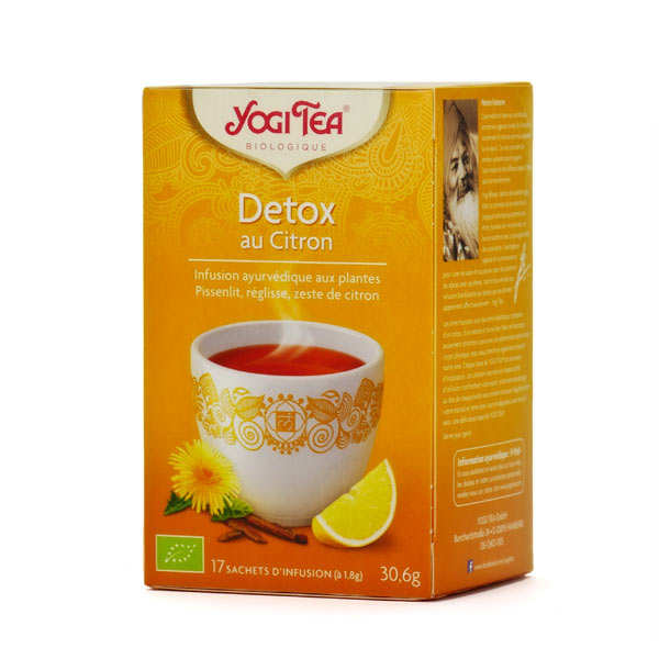 Infusion détox citron bio - Yogi Tea
