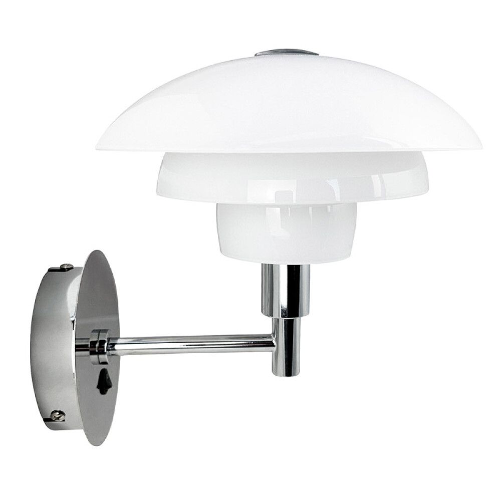 VEGGLAMPE DYBERG LARSEN MORPH OPAL/KROM