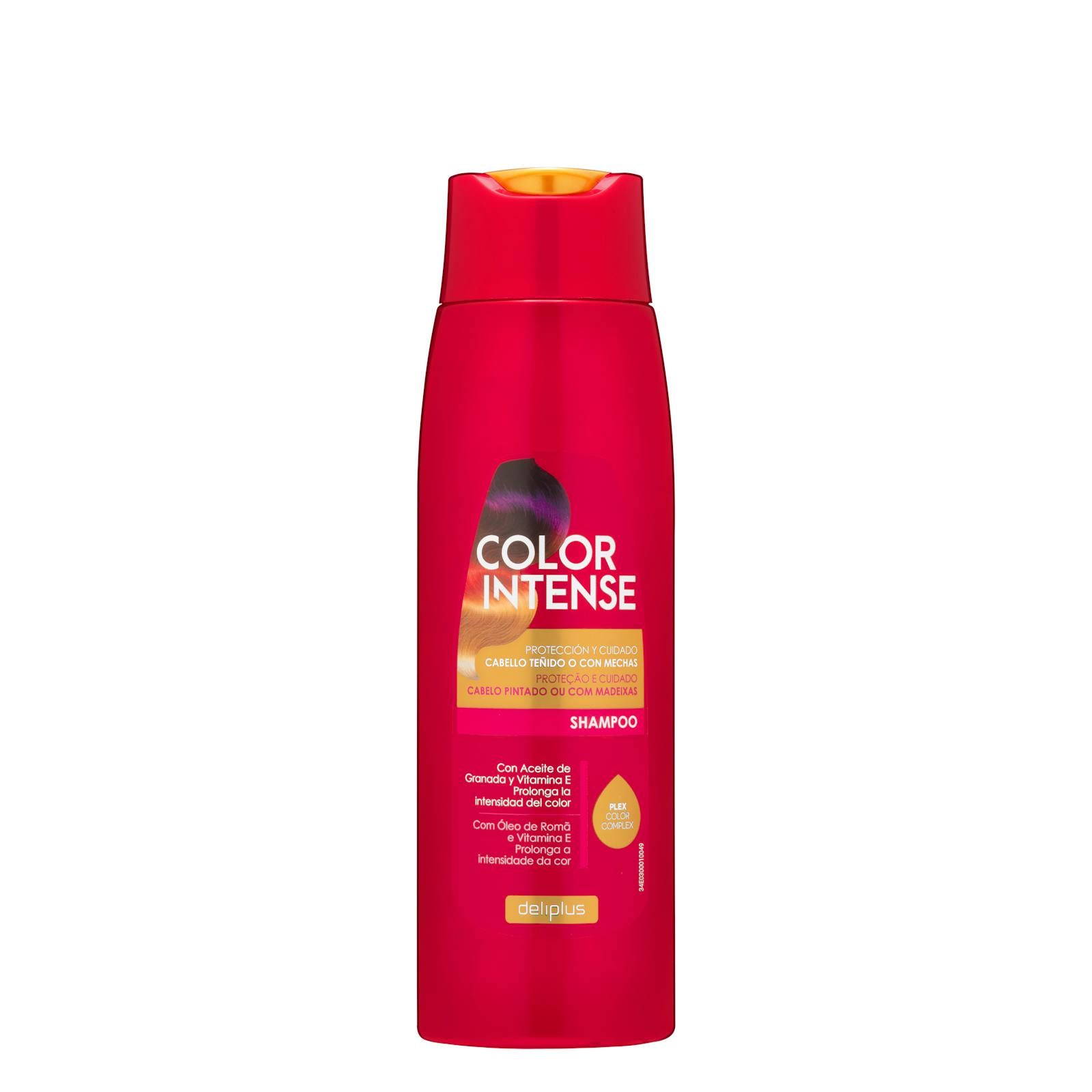 Shampooing Deliplus Color Intense pour cheveux teints ou méchés