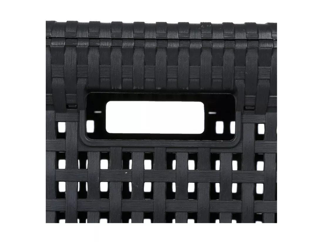 Panier à linge 60L Gris L 42 x P 33 x H 57 cm