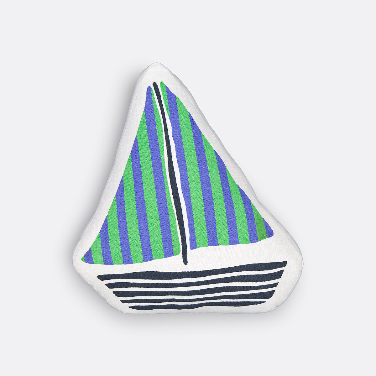LA REDOUTE INTERIEURS<br>Almofada em forma de barco, algodão, Labhar