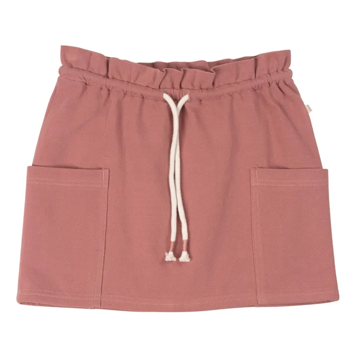 Minimalisma Jupe Coton Bio Edna | Rose